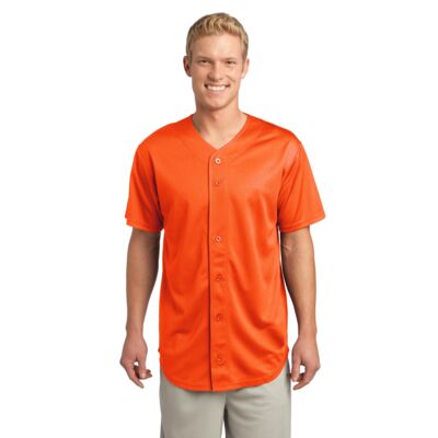 PosiCharge ® Tough Mesh Full Button Jersey Thumbnail