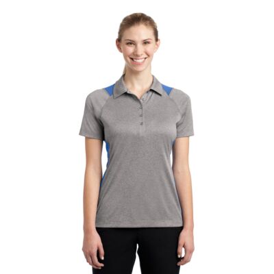 Women's Heather Colorblock Contender Polo Thumbnail