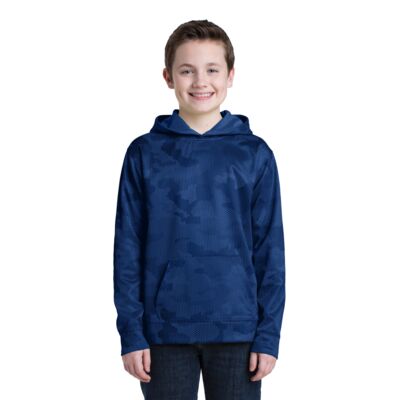 Youth Sport Wick ® CamoHex Fleece Hooded Pullover Thumbnail