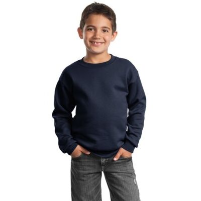 Port & Company Youth Core Fleece Crewneck Sweatshirt Thumbnail